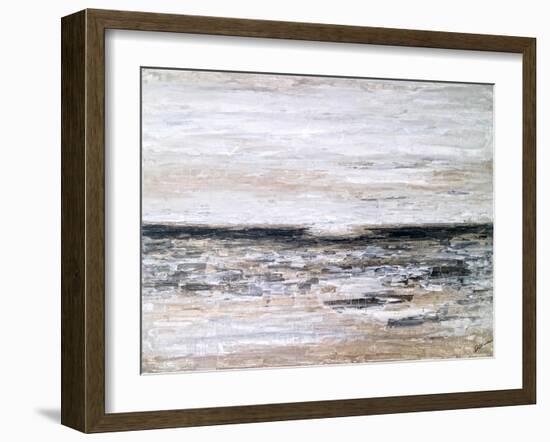 Horizon-Hyunah Kim-Framed Art Print