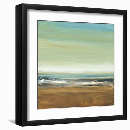 Horizons I-Cat Tesla-Framed Giclee Print