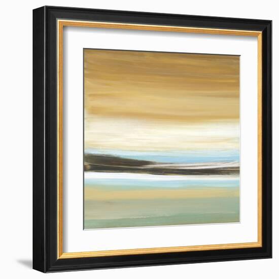 Horizons II-Cat Tesla-Framed Giclee Print