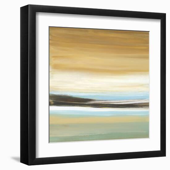 Horizons II-Cat Tesla-Framed Giclee Print