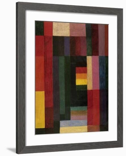 Horizontal/Vertikal-Johannes Itten-Framed Art Print