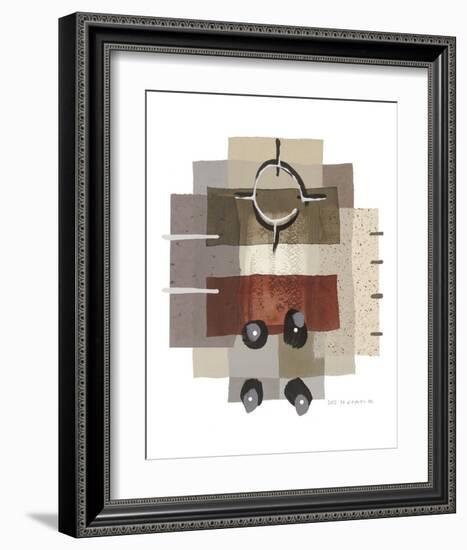 Horizontal-P^G^ Gravele-Framed Art Print