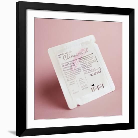 Hormone Replacement Therapy Patch-Cristina-Framed Photographic Print