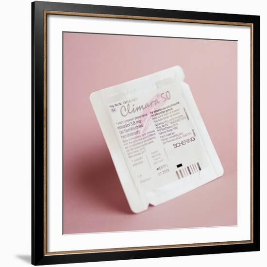 Hormone Replacement Therapy Patch-Cristina-Framed Photographic Print