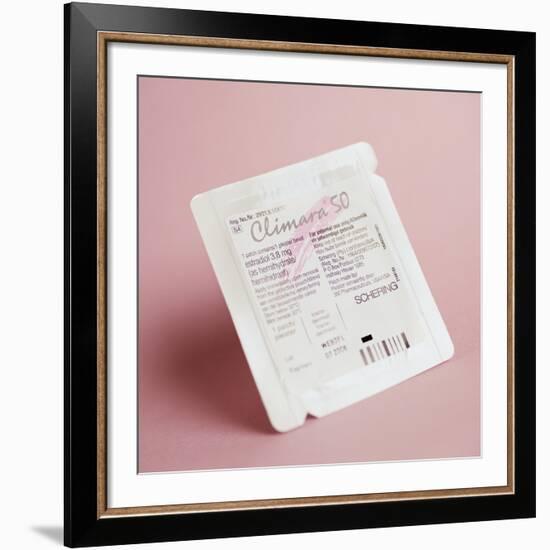 Hormone Replacement Therapy Patch-Cristina-Framed Photographic Print