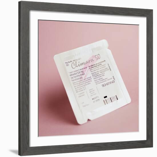 Hormone Replacement Therapy Patch-Cristina-Framed Photographic Print