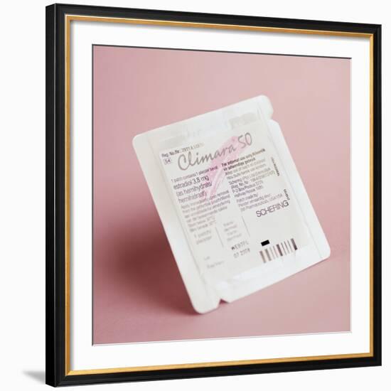 Hormone Replacement Therapy Patch-Cristina-Framed Photographic Print