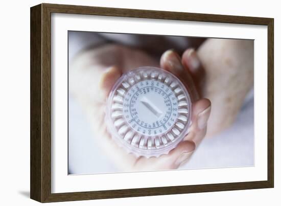 Hormone Replacement Therapy Pills-Cristina-Framed Photographic Print