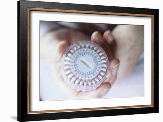 Hormone Replacement Therapy Pills-Cristina-Framed Photographic Print