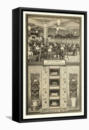 Horn and Hardart Automat, New York City-null-Framed Stretched Canvas