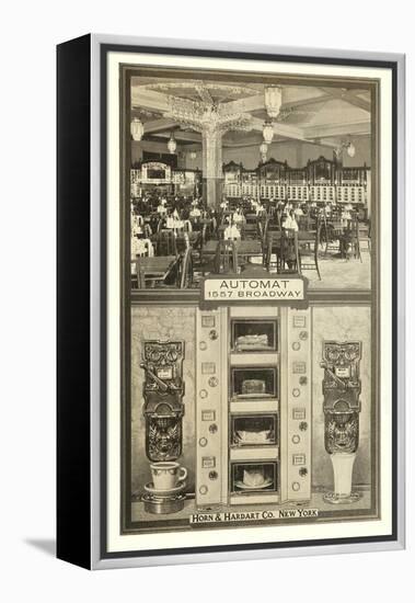 Horn and Hardart Automat, New York City-null-Framed Stretched Canvas