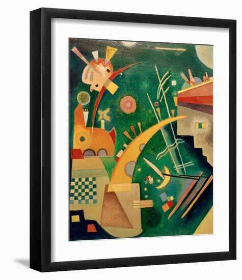 Horn Shape, 1924-Wassily Kandinsky-Framed Giclee Print