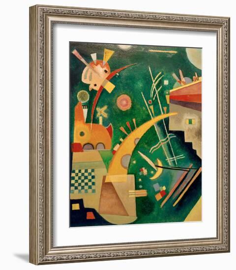 Horn Shape, 1924-Wassily Kandinsky-Framed Giclee Print