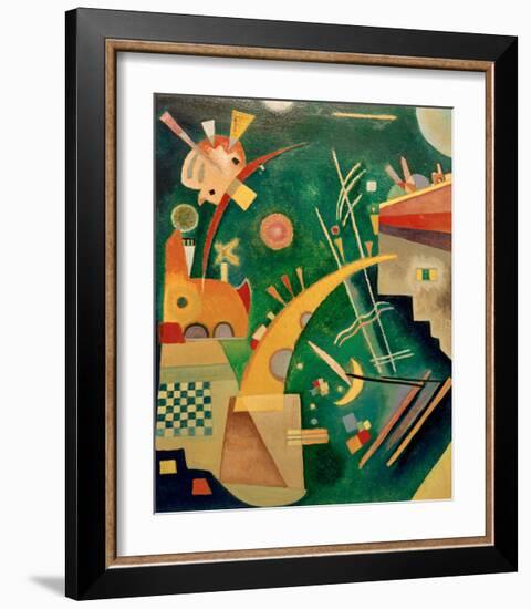 Horn Shape, 1924-Wassily Kandinsky-Framed Giclee Print