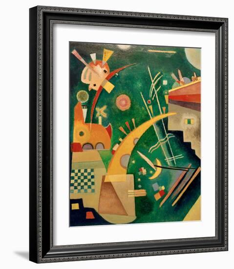 Horn Shape, 1924-Wassily Kandinsky-Framed Giclee Print