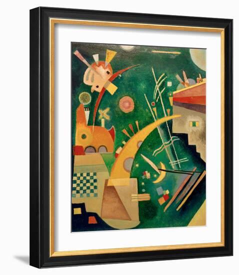 Horn Shape, 1924-Wassily Kandinsky-Framed Giclee Print