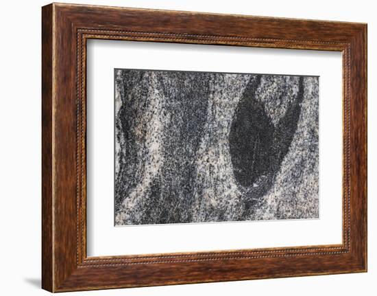 Hornblende granite rocks, California-Zandria Muench Beraldo-Framed Photographic Print