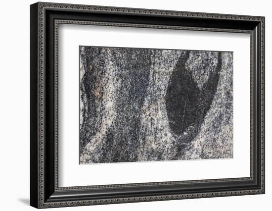 Hornblende granite rocks, California-Zandria Muench Beraldo-Framed Photographic Print