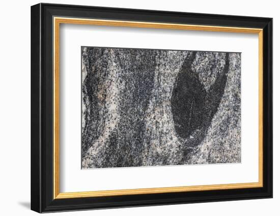 Hornblende granite rocks, California-Zandria Muench Beraldo-Framed Photographic Print