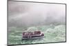 Hornblower Sightseeeing Boat at Horseshoe Falls, Niagara Falls-Jane Sweeney-Mounted Photographic Print