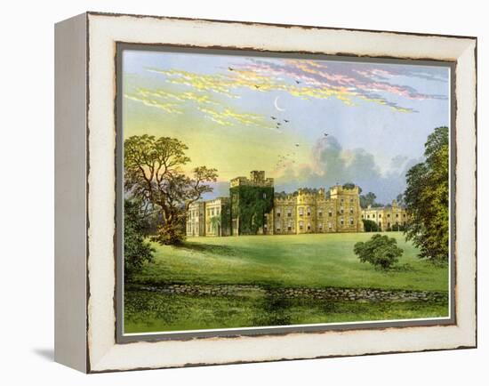 Hornby Castle, Yorkshire, Home of the Duke of Leeds, C1880-AF Lydon-Framed Premier Image Canvas