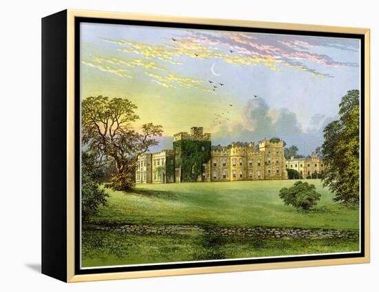 Hornby Castle, Yorkshire, Home of the Duke of Leeds, C1880-AF Lydon-Framed Premier Image Canvas