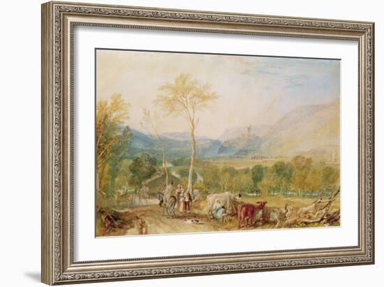 Hornby Castle-Joseph Mallord William Turner-Framed Giclee Print