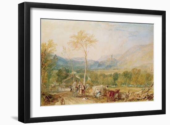 Hornby Castle-Joseph Mallord William Turner-Framed Giclee Print