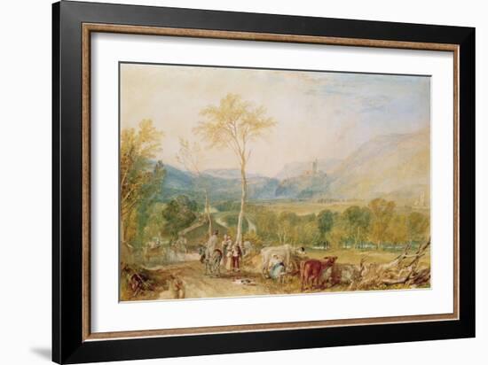 Hornby Castle-Joseph Mallord William Turner-Framed Giclee Print