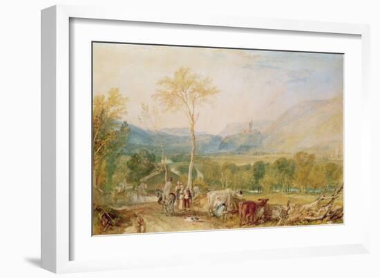 Hornby Castle-Joseph Mallord William Turner-Framed Giclee Print