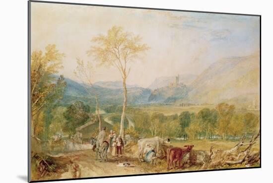 Hornby Castle-Joseph Mallord William Turner-Mounted Giclee Print