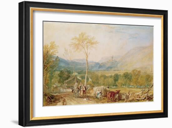 Hornby Castle-Joseph Mallord William Turner-Framed Giclee Print