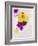 Horned Violets, Violets, Viola Cornuta, Blossoms, Colour-Axel Killian-Framed Photographic Print