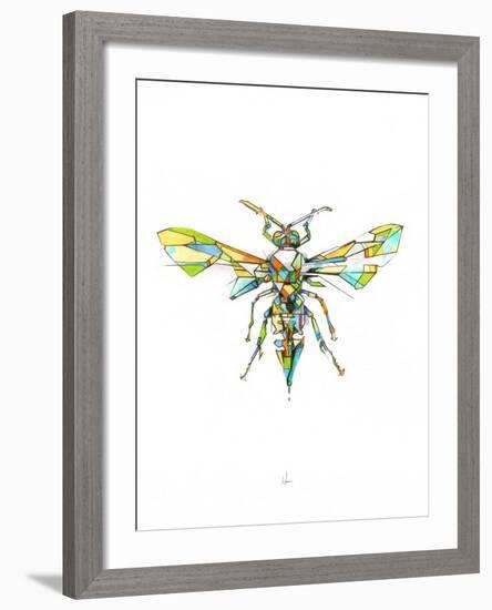 Hornet-Alexis Marcou-Framed Art Print