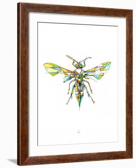 Hornet-Alexis Marcou-Framed Art Print