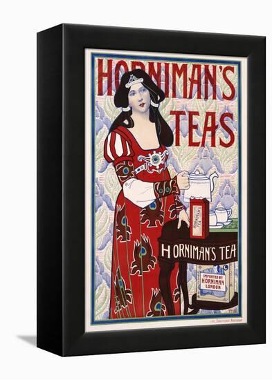 Horniman's Teas Advertisement Poster-H. Banks-Framed Premier Image Canvas