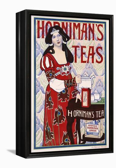 Horniman's Teas Advertisement Poster-H. Banks-Framed Premier Image Canvas