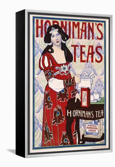 Horniman's Teas Advertisement Poster-H. Banks-Framed Premier Image Canvas