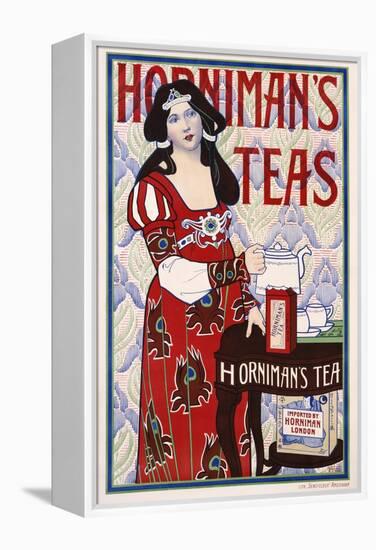 Horniman's Teas Advertisement Poster-H. Banks-Framed Premier Image Canvas