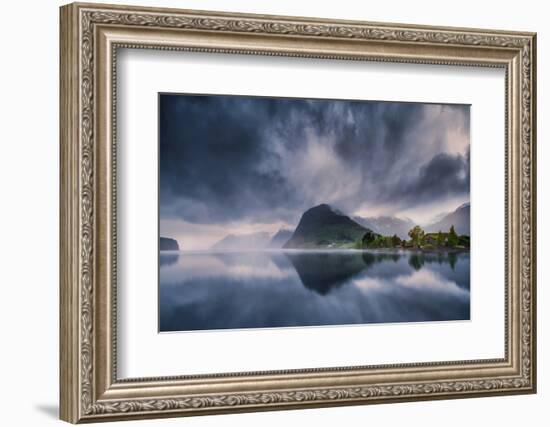 Hornindalsvatn II-Juan Pablo De-Framed Photographic Print