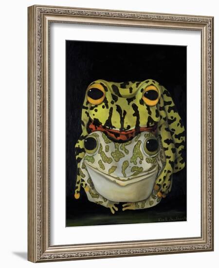 Horny Toads 2-Leah Saulnier-Framed Giclee Print