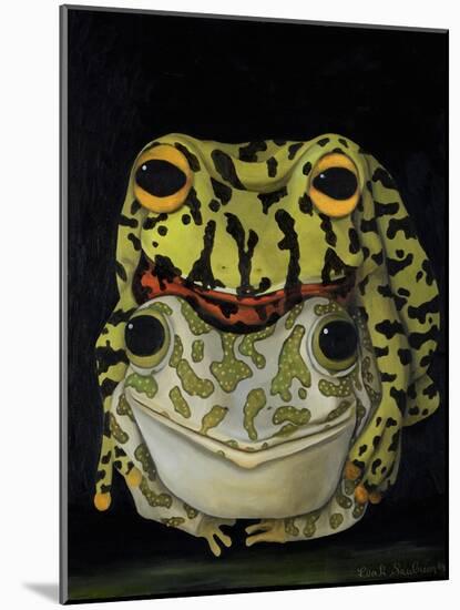 Horny Toads 2-Leah Saulnier-Mounted Giclee Print