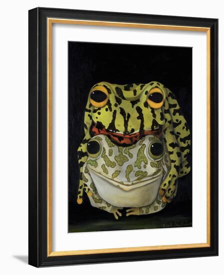 Horny Toads 2-Leah Saulnier-Framed Giclee Print