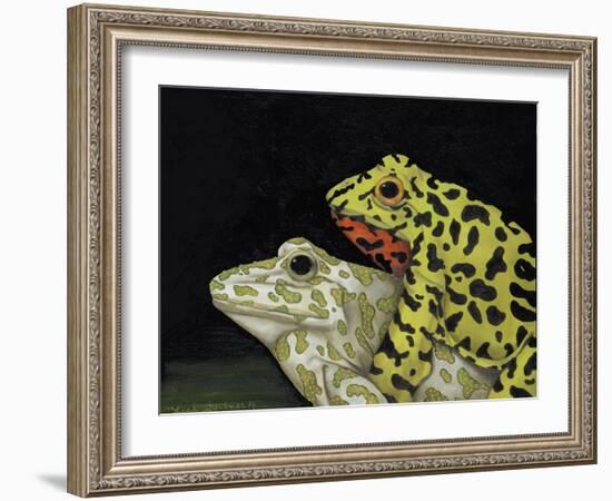 Horny Toads 3-Leah Saulnier-Framed Giclee Print