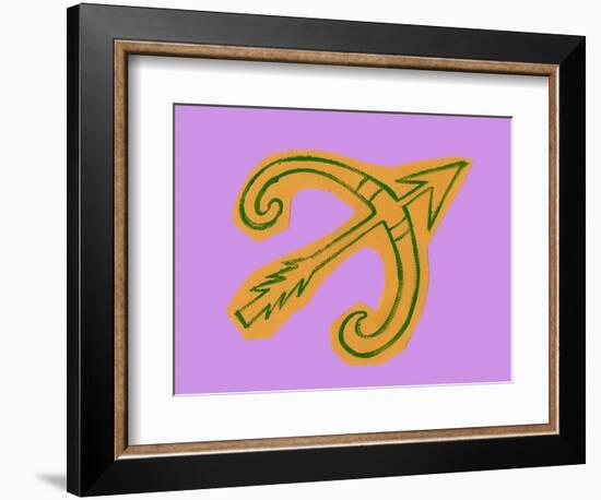 Horoscope: the Sign of the Sagittarius.-Patrizia La Porta-Framed Giclee Print