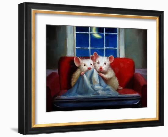 Horror Movie-Lucia Heffernan-Framed Art Print