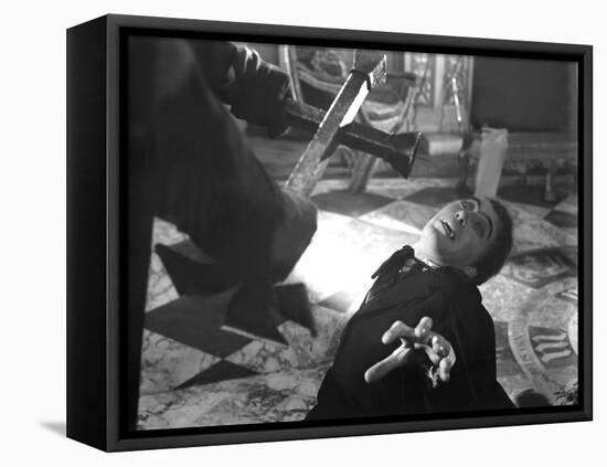 Horror Of Dracula, Christopher Lee, 1958-null-Framed Stretched Canvas