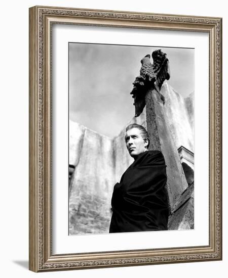 Horror of Dracula, Christopher Lee, 1958-null-Framed Photo