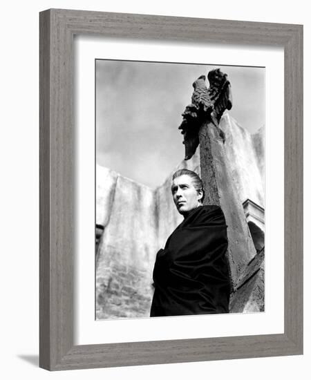 Horror of Dracula, Christopher Lee, 1958-null-Framed Photo