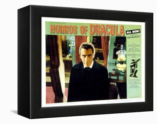 Horror of Dracula, Christopher Lee, 1958-null-Framed Stretched Canvas